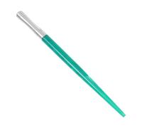 SEWACC Resin Dip Pen Nib Holder with Metal Ring Calligraphy Dip Pen Handle for Lettering Sketching and Cartooning Green Color for Students and Artists