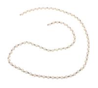 SEWACC Rhinestone Pearl Chain Trim for DIY Sewing Projects Delicate Decorative Rhinestone and Pearl Ornament Versatile Handcrafting Accessory for Clothing Shoes and Gifts
