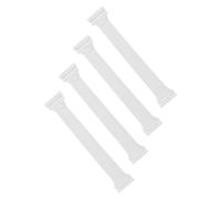 SEWACC Roman Column Cake Supports Plastic 4pcs for Stacking Multi-layer Cakes Vintage DIY Decoration with Height Enhancing Feature, Elegant White Pillars for Weddings and Birthdays