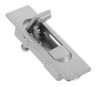 SEWACC Round Button Push Button Lock for Electrical Cabinets Cam Lock with Bounce Mechanism Secure Flush Mount Door Hardware for Panel Closet Bathroom and Laundry Doors