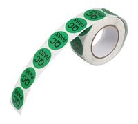 SEWACC Round Qc Approval Stickers Strong Adhesive Warehouse Quality Control Labels Inventory Management Pass Stickers for Production Lines and Use