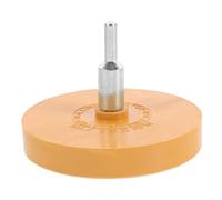 SEWACC Rubber Stripping Wheel for Car Decal Removal Premium Grinding Tool Quick Polishing and Tape Stripper Soft Non Damaging Surface Compatible with Electric Drills Lightweight and