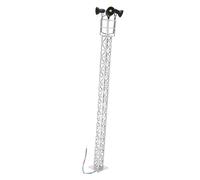 SEWACC Scale Silver Micro Railroad Lamp Decorative and Practical Gauge Railway Accessory for Model Train Enthusiasts and