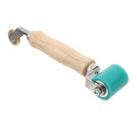 SEWACC Seam Smoothing Roller for PVC Epdm Roofing with Double-Headed Rubber Roller for Construction and Home Improvement Applications