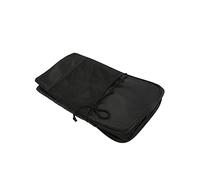 SEWACC Sewing Machine Dustproof Cover with Zipper Pouch Oxford Protection Case for Home and Shop Foldable Storage Bag with Side Pocket for Knitting Tools Easy to Clean Black Organizer