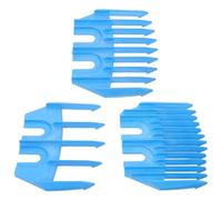 SEWACC Sheep Clipper Guide Attachment Set for Electric Grooming Clippers, 5-tooth 9-tooth 13-tooth Plastic Trimmer Guides for Livestock Shearing and Lamb Grooming