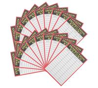 SEWACC Shipping Inventory Record Cards 20 Sheets Warehouse Date Entry and Exit Registration for Pallet Monitoring and Transport Control with Simple Data Recording