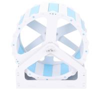 SEWACC Silent Low Noise Hamster Wheel for Small Pets Compact Exercise Wheel for Gerbil Hedgehog Chinchilla and Rats with Parallel Track Protecting Spine Quiet Running for Night Use