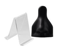 SEWACC Silicone Nose Model for Piercing Practice Flexible Training Body Part Simulation Nose Piercing Tool for Teaching and Display