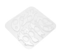 SEWACC Silicone Resin Book Page Holder Mold, DIY Book Page Holder Mold Thumb Ring Silicone Mold Thumb Bookmark Casting Mold Silicone Mould for DIY Reading Accessory