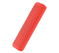 SEWACC Silicone Tv Controller Cover with Lanyard for Gen Remote Full Button Access Protective Case Stretchable Soft Sleeve Loss Holder in Red