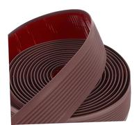 SEWACC Slip PVC Stair Nosing Wide Soft Flexible Stair Tread Mats with Textured Surface Self Adhesive Non Slip Pads for Wet Areas Adjustable Rubber Edge Guard Trim