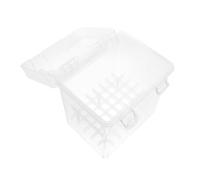 SEWACC Slot Portable Storage Box with Lid for Efficient Pen and Color Pencil Organization Reliable Locking System for Artists