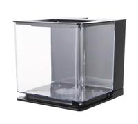 SEWACC Small Black Fry Acrylic Desktop Tank Hatching Fish for Use Function Breeding Features Compact Water Changing Micro, DIY Landscapes and Home Decoration
