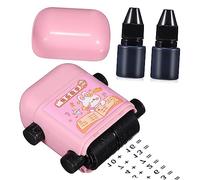 SEWACC Smart Math Roller Stamp with Dual Function Addition Subtraction Refillable Ink Clear Non Fading Impressions for Preschool and Kindergarten Learning