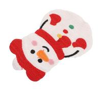 SEWACC Snowman Embroidered Iron Patches for Clothing DIY Accessories and Winter Holiday Decor Versatile Sew Appliques for Jackets Jeans and Bags Creative Repair