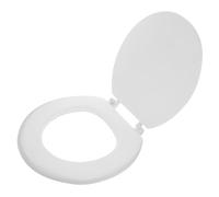 SEWACC Soft Foam Toilet Seat Replacement Elongated Comfortable Bathroom Cushion Portable Travel Friendly Seat Cover Easy Design Durable Soft Material for Home Use