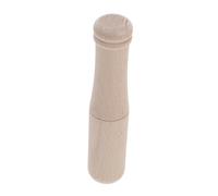 SEWACC Solid Hardwood Woodworking Mallet with Comfortable Handle One Round Design for Powerful Strikes Multipurpose Wood Hammer for Carpenters DIY Crafting and Installation Tasks