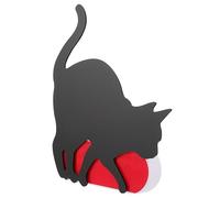 SEWACC Sound Control LED Cat Wall Night Light Acrylic Lamp with Voice Sensor and Light Control Safe Nightlight for Bedroom and Nursery Automatic in Darkness