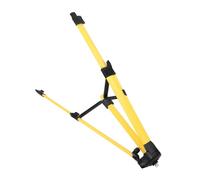 SEWACC Spirit Level Holder Tripod with Level Vial 1.2m Adjustable Gradienter Support Stand for Surveying and Construction Yellow Suitable for Surveyors and Engineers