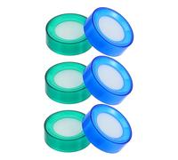 SEWACC Sponge Finger Moistener Wet Sponge Pads 6pcs Office Finger Wetting Tool for Counting Cash and Filing, Assorted Colour for Efficient Paper Random Color Designed for Cashiers and Tellers