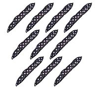 SEWACC Sponge Hair Rollers 10pcs Soft Sponge and Fabric Material Hair Curling Tool for Women Suitable for Home