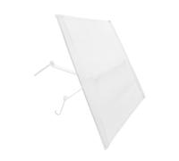 SEWACC Square Central Air Conditioner Windshield Deflector Easy Install Airflow Baffle for Ceiling Ac Vent Prevents Direct Blowing Suitable for Home and Office Use White