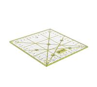 SEWACC Square Quilting Ruler with Grid Lines for Precise Patchwork Cutting Premium Sewing Guide for Left and Right Hand Use and Markings for Accurate Garment Design and DIY Crafts