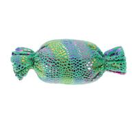 SEWACC Squeaky Treat Dog Candy Shape Chew Chewable Easy to Clean Plush Material Delicate Modeling Realistic Production Pet Dogs Puppy Chewing