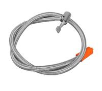 SEWACC Stainless Steel Air Chuck Inflator Extension Hose Quick Adapter for Bicycle Motorcycle Car Tire Pump Compressor Connector Lightweight