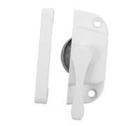 SEWACC Stainless Steel Crescent Window Lock Set Dual Sash Latch for Vertical Horizontal Sliding Windows Security No Tool Installation Durable Construction