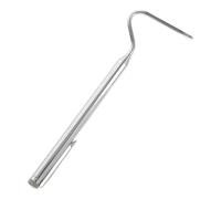 SEWACC Stainless Steel Extendable Snake Hook for Reptiles and Snakes | 26 Inch Retractable Design, Silver Finish, Safe Handling for Beginners and Professionals Outdoors