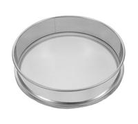 SEWACC Stainless Steel Fine Mesh Soil Sifter Paint Sieve Strainer for Ceramic Glazing and Pottery Clay Filter Screen for Glaze Preparation and Oil Painting