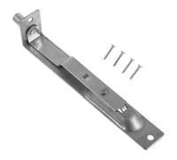 SEWACC Stainless Steel Fire Door Flush Bolt Lock Concealed Sliding Door Security Bar for Easy Install for French and