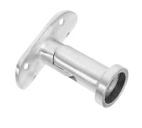 SEWACC Stainless Steel Handrail Bracket for Staircases Heavy Duty Satin Finish Support Fitting Stair Hand Rail Holder for Indoor Use Modern Elegant Design Compatible with Banisters and