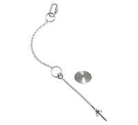 SEWACC Stainless Steel Hanging Chicken Feeder with Fruit Fork and Chain Poultry Food Holder for Birds Parrots and Hens Entertaining Foraging Reducing Waste and Encouraging Activity