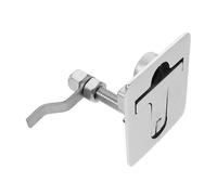 SEWACC Stainless Steel Hatch Latch Lock Flush Pull Handle for Boat Door Cam Latch Deck Recessed Slam Locker Hardware Floor Buckle for Rv Yacht