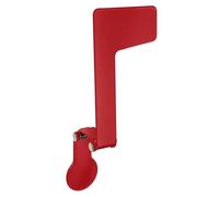 SEWACC Stainless Steel Mailbox Flag Replacement Kit for Wood Wall Metal Stone Mailbox Post Mount with Metal Bracket for Mail Carrier Alert