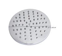 SEWACC Stainless Steel Rain Shower Head with Copper Nails Water Saving High Pressure Shower Roof Sprayer for Bathroom Corrosion Resistant Durable Nozzle