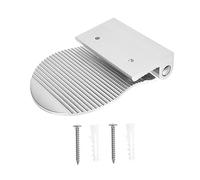 SEWACC Stainless Steel Slip Hotel Shower Foot Rest Pedal for Bathroom Non Deforming Foot Pedal with Smooth Finish Easy to Clean Space Saving for Home Bath Supply