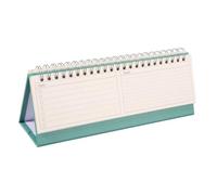 SEWACC Standing Flip Desk Calendar Modern Monthly Desktop Planner From July to December Sleek Office School Organizer with Artistic Design for Productivity and Daily Inspiration