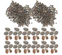 SEWACC Stones 2-5mm Miniature Rock Material Kit 50g Bag for Diorama Scenery Aquarium Decoration and Garden Landscaping