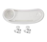 SEWACC Stroller Snack Tray Food Plate Detachable Cup Holder for Stroller Organizer Tray for Boy Girl Eating The Go