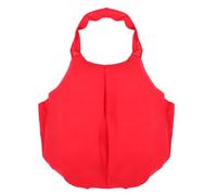 SEWACC Stuffed Santa Belly Accessory Fake Padded Santa Belly for Christmas Party Prop Cosplay Stage Show, Red