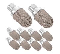 SEWACC Stylus Pen Tips Precision Writing 10pcs Replacement with Conductive Fiber Soft Sturdy Nibs for Capacitive Touch Screens Compatible with Touchscreen Tablets and Smartphones