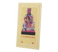 SEWACC Tai Sui Amulet Card Credit Card Feng Shui Wealth Protection Plaque for Auspicious Success and Taisui Luck Carry Wallet Pocket