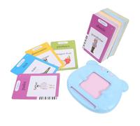 SEWACC Talking Flash Cards Learning for Interactive Early Educational Machine with Cards and Sounds Bilingual English Spanish Language Learning Device for Boys and Cognitive Development