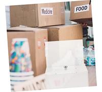 SEWACC Transparent Acrylic Donation Box Clear Suggestion Ballot Box for Fundraising with High Impact Resistance and Secure Mail Collection for Office and Home Use