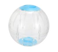SEWACC Transparent Hamster Run Ball Pet Exercise for Gerbils Mice Small Animals Blue Safe Plaything Encouraging Healthy Activity and Boredom Relief