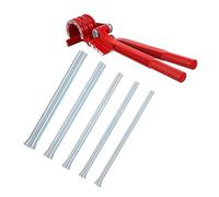 SEWACC Tube Bender Set for Copper Aluminum Tubing Manual Handheld Bending Tool Kit Durable Portable Pipe Bending Device for HVAC Plumbing and DIY
